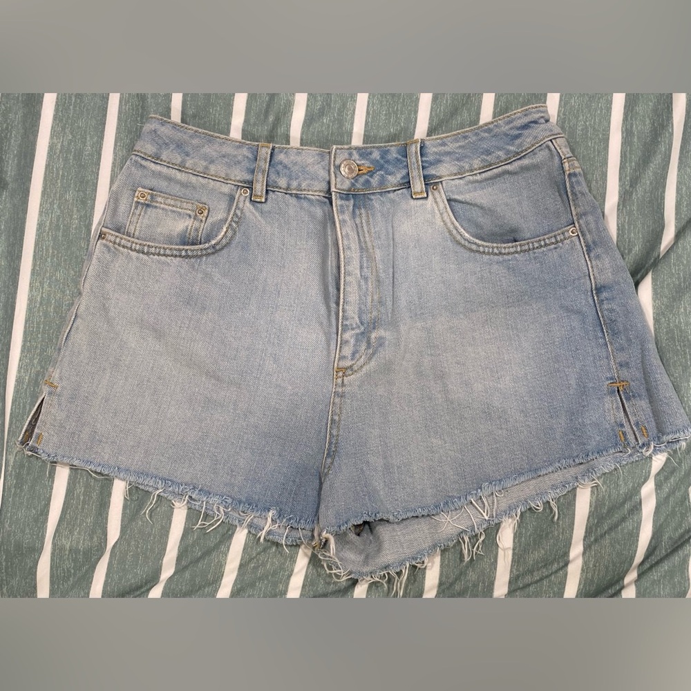 FINAL PRICE💚EUC Moto topshop shorts denim size 3